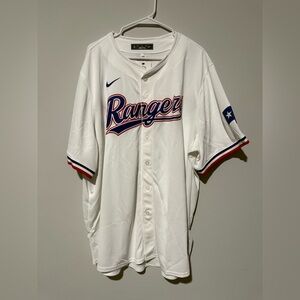 Nike Texas Rangers Marcus Semien Men’s Baseball Jersey- 3XL